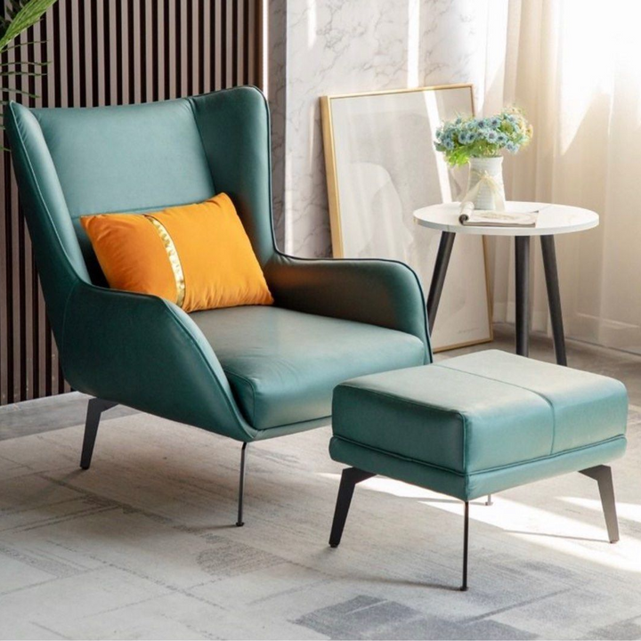 TANNER Modern Leather Armchair
