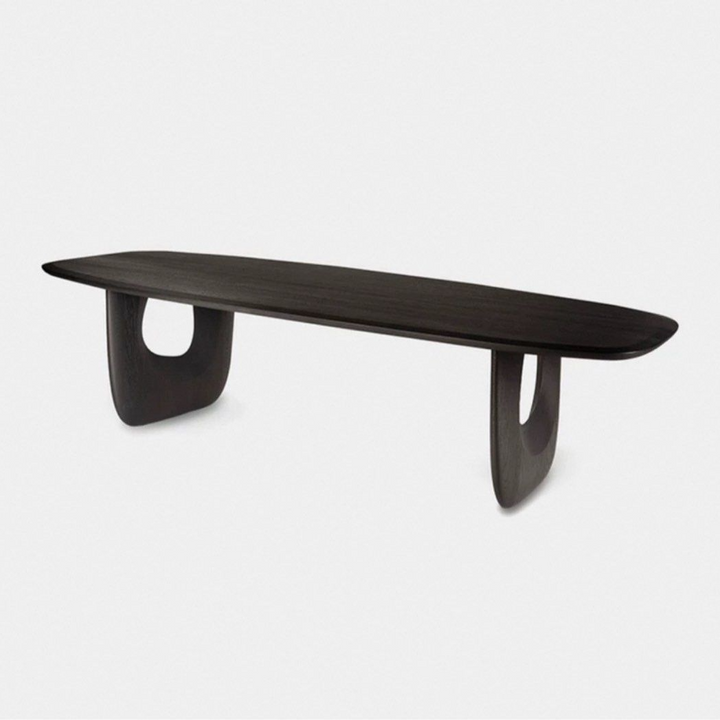 ABLAN Modern Solid Wood Dining Table