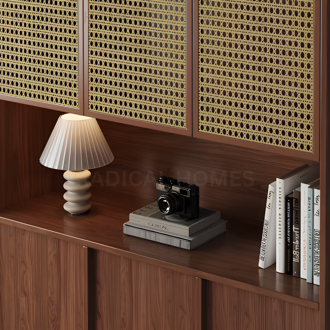ZENIA Modern Solid Wood Shoe Cabinet