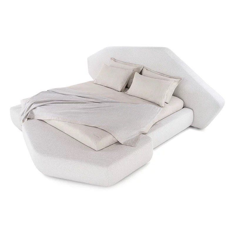 JERAE Modern Fabric Bedframe