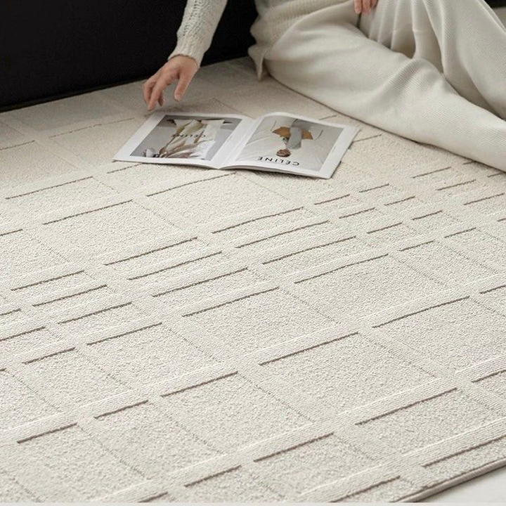 FOEKEL Modern Water Resistant Rug