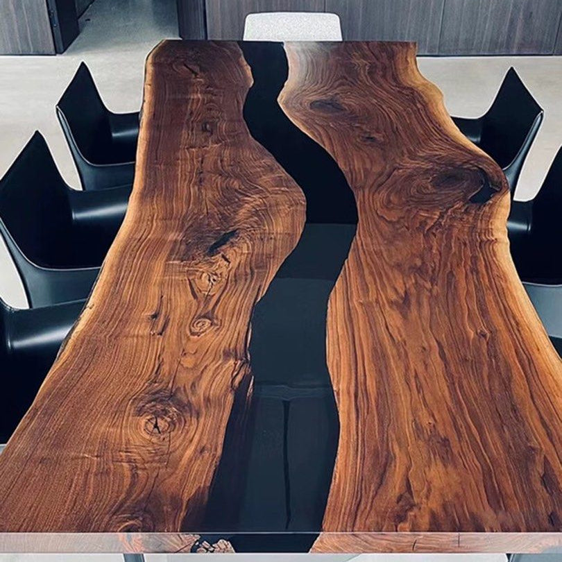 Modern Epoxy Dining Table Customisation – Radical Homes