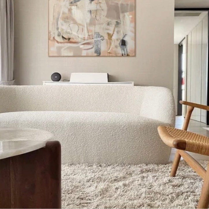 LUNAIRE Performance Boucle Sofa