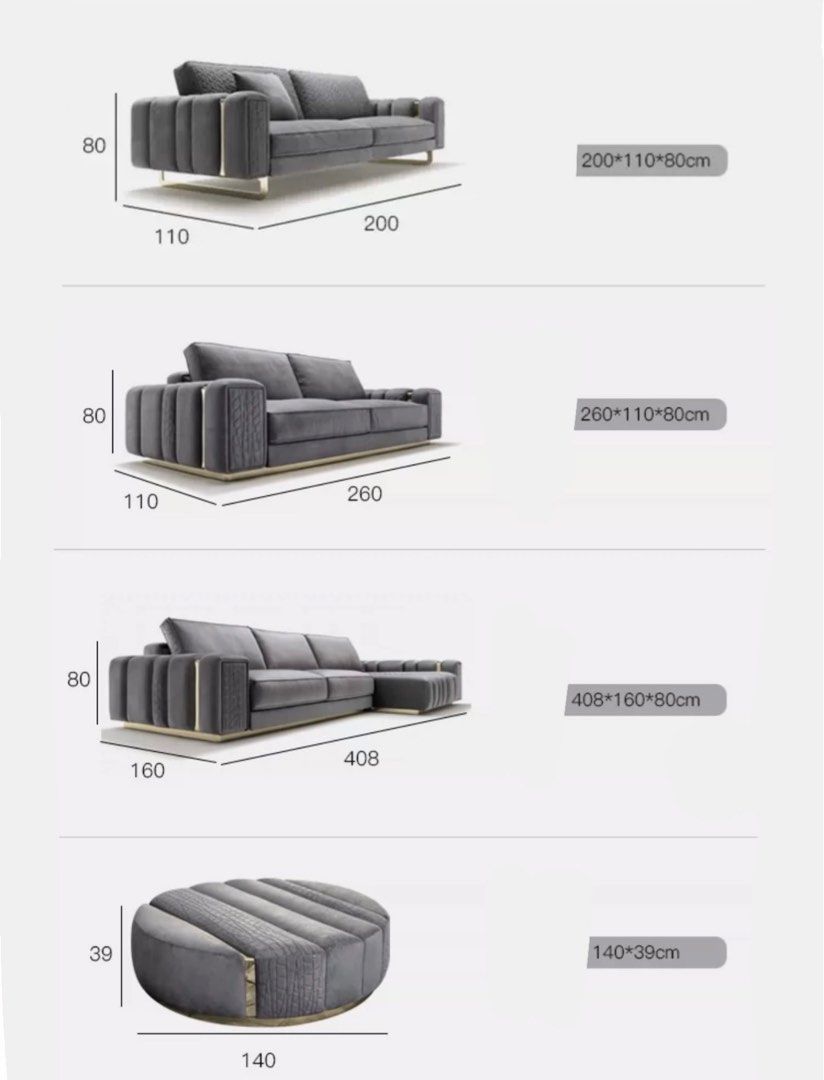 VANDELIS Luxury Leather Sofa