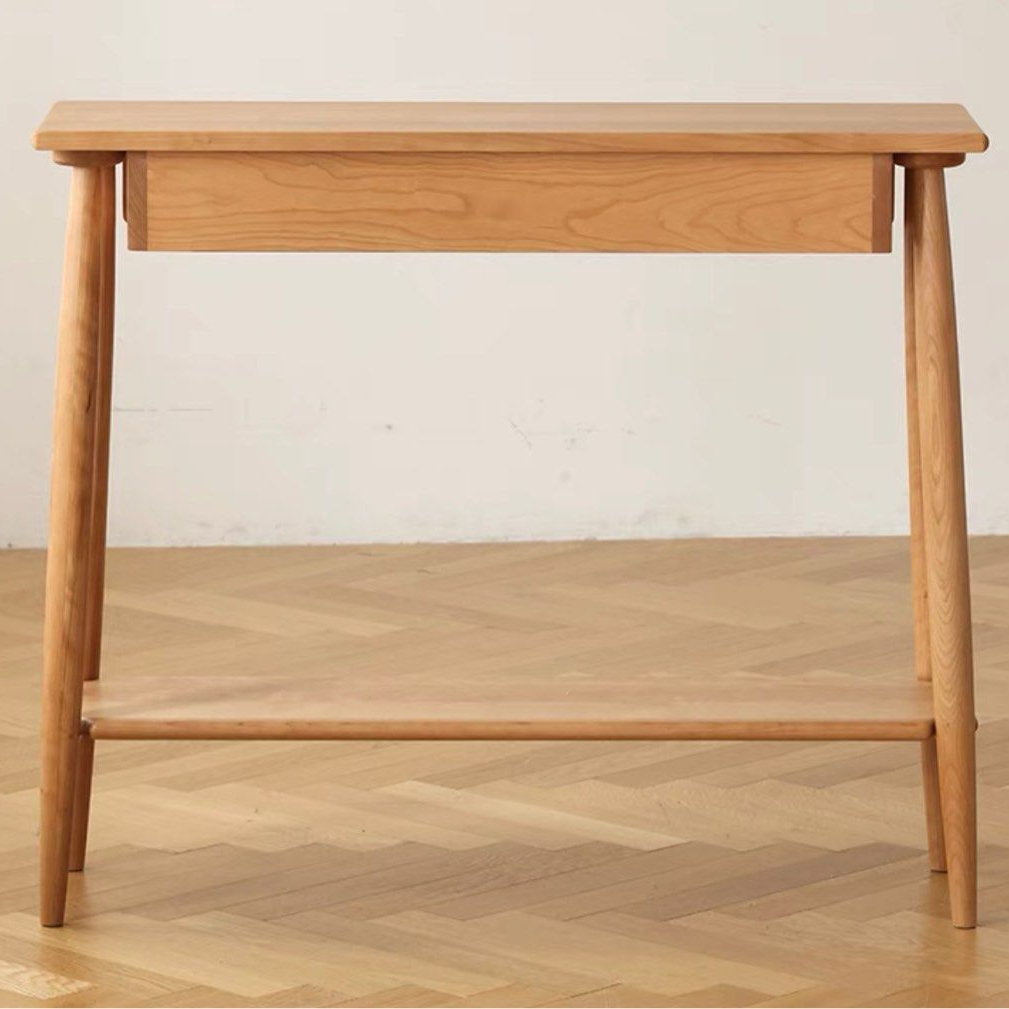 FAY Japandi Solid Wood Console Table
