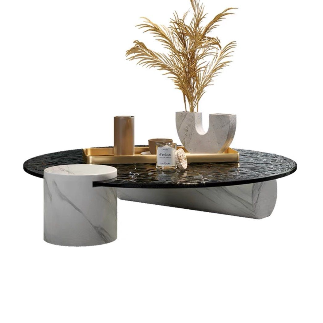 TATUM Modern Glass Coffee Table