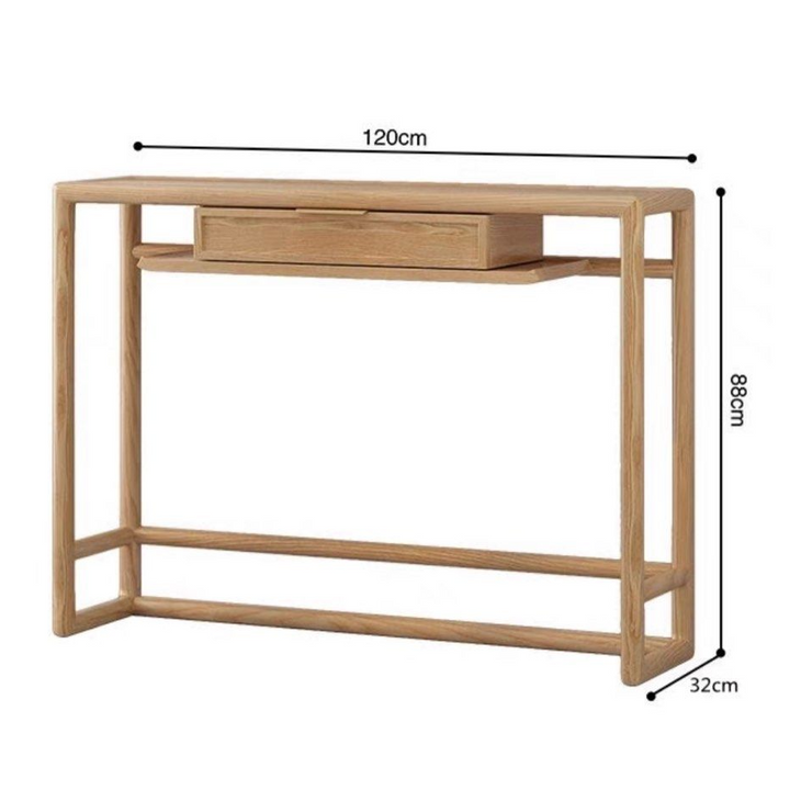 MEIRA Modern Solid Wood Console Table