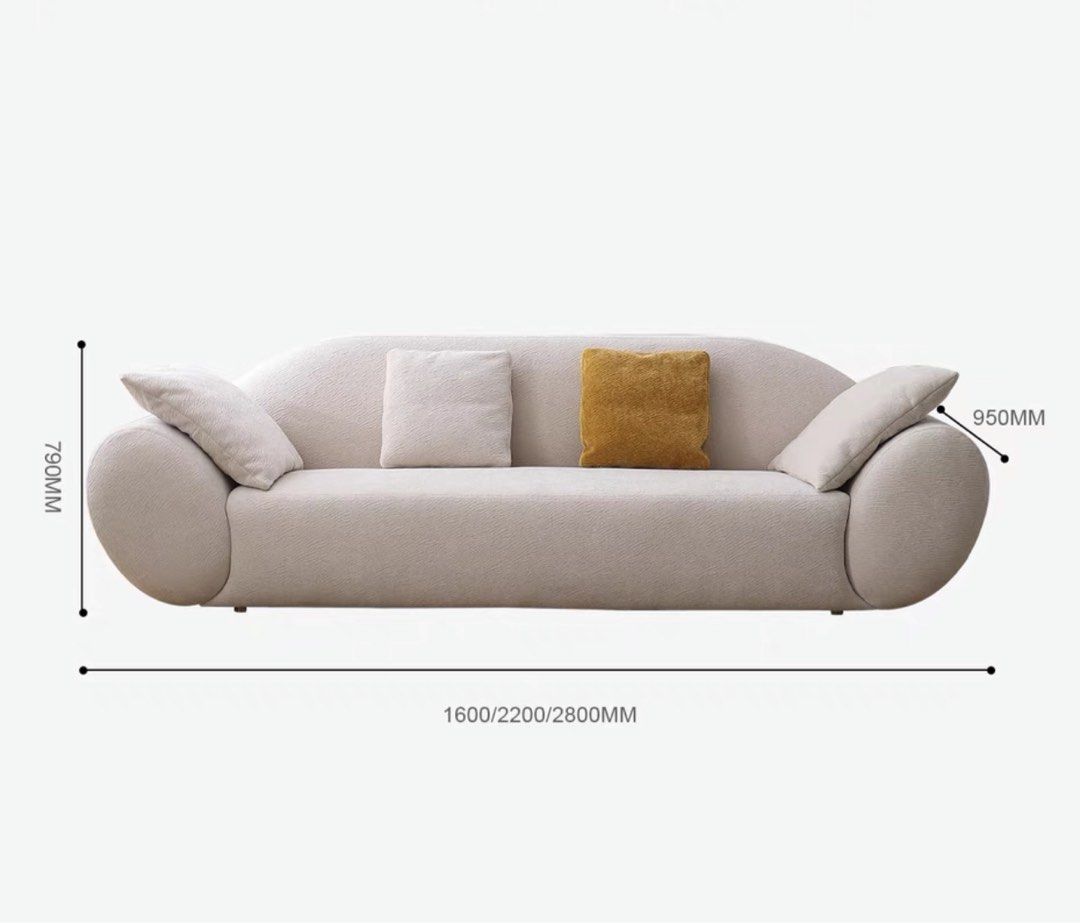 QUINTA Modern Fabric Sofa