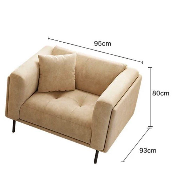 HAGEN Modern Fabric Sofa