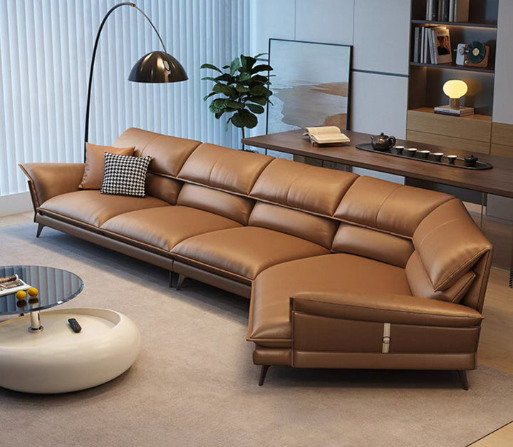 Genuine Nappa Leather Sofa