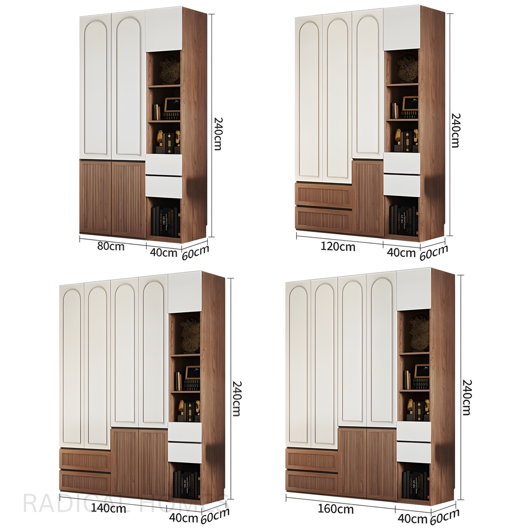 LOUIS Modern Solid Wood Wardrobe