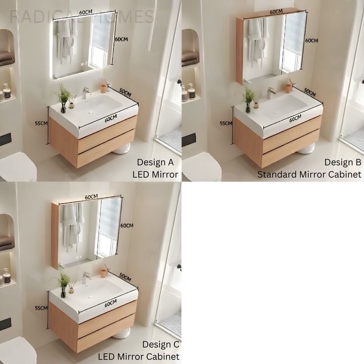 HINORA Japandi Vanity Sink