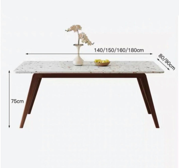 CELINE Modern Terrazzo Dining Table (INSTOCK)