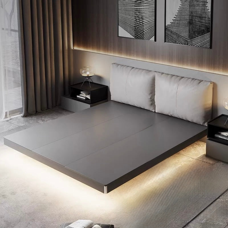 CALVRY Modern LED Floating Bedframe