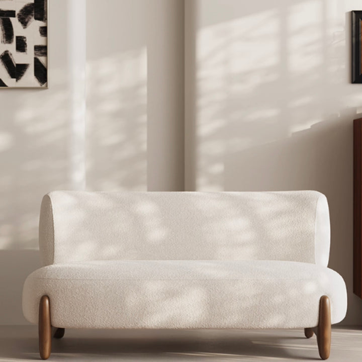 MORANDI Japandi Boucle Fabric Sofa