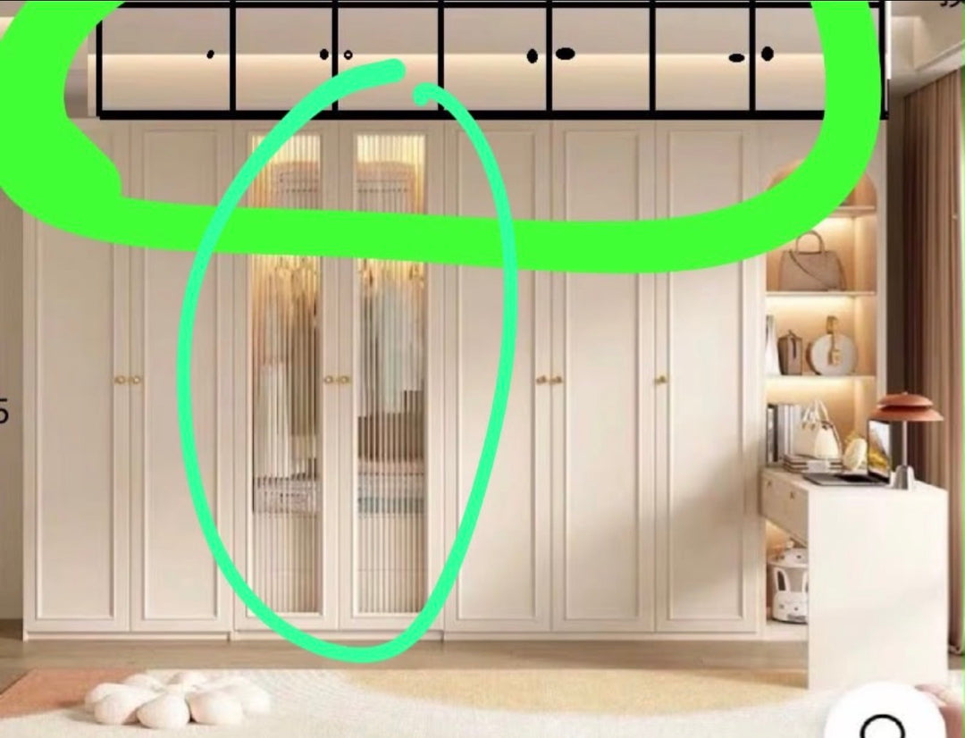 CUSTOM WARDROBE L360 cm