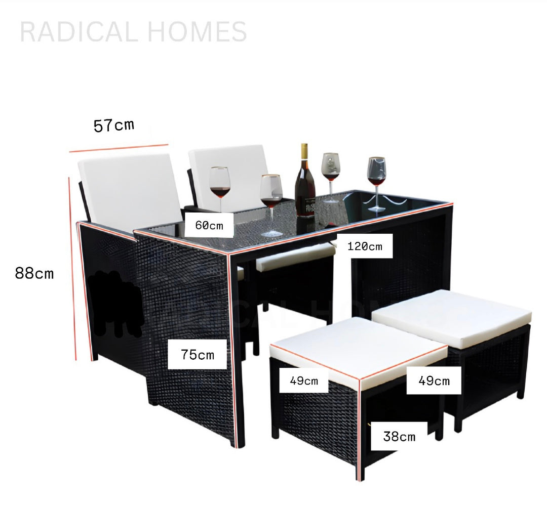 ARSEN Modern Outdoor Table and Chair