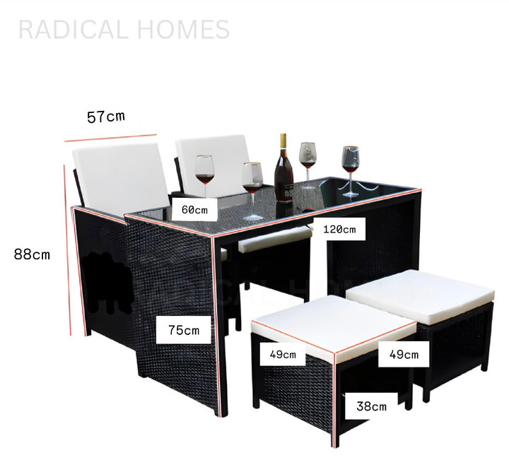 ARSEN Modern Outdoor Table and Chair