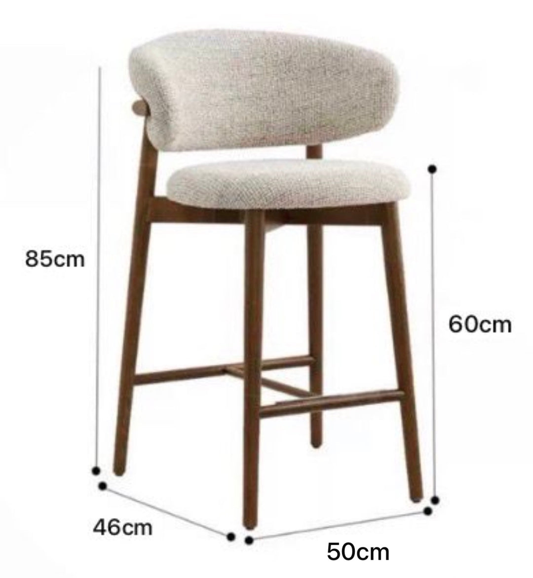 AKELVA Custom Bar Stool x2 - Radical Homes Singapore