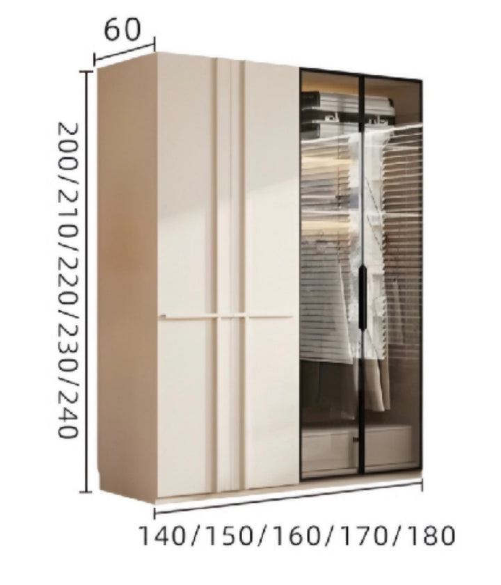 UNIGRA L140 Wardrobe (Instock) - Radical Homes Singapore