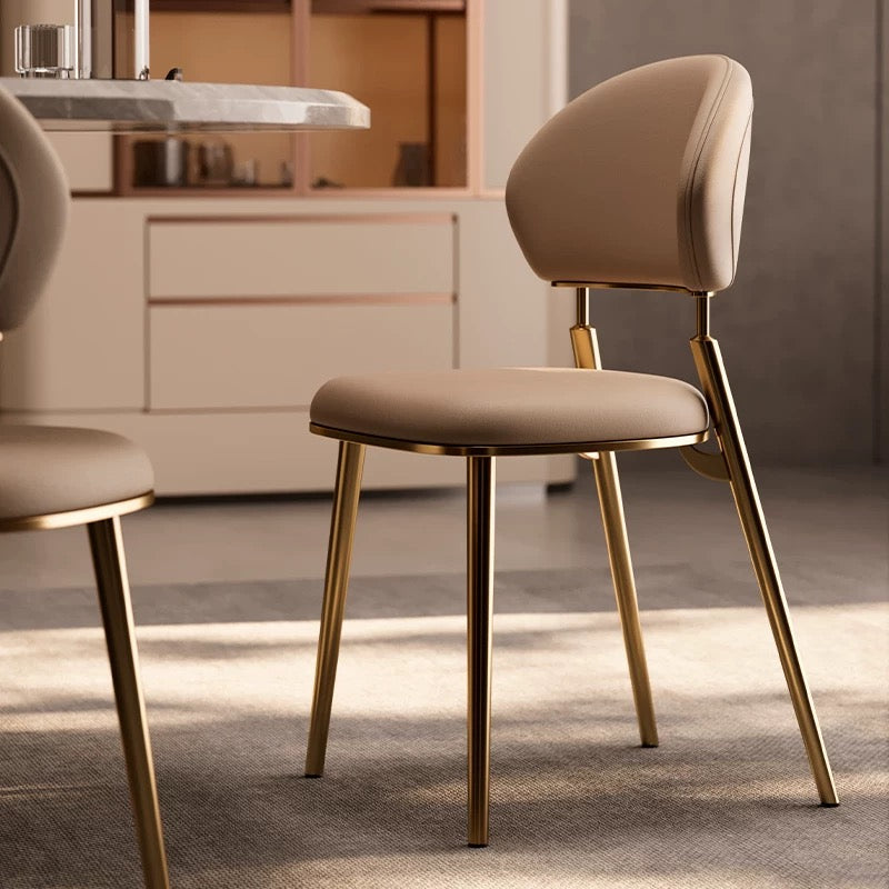 AVA Modern Leather Dining Chair