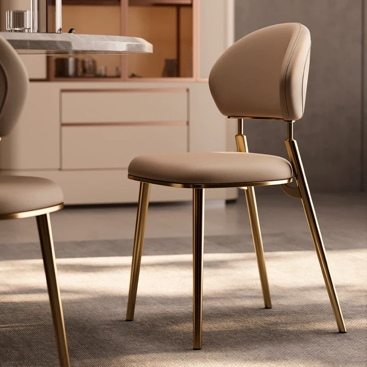 AVA Modern Leather Dining Chair