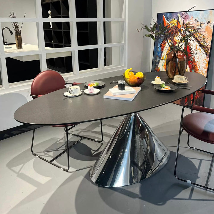 LAMINA Modern Sintered Stone Dining Table - Radical Homes Singapore