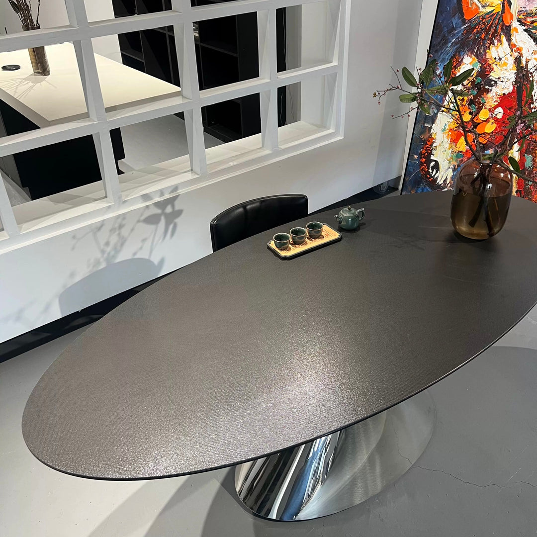 LAMINA Modern Sintered Stone Dining Table - Radical Homes Singapore