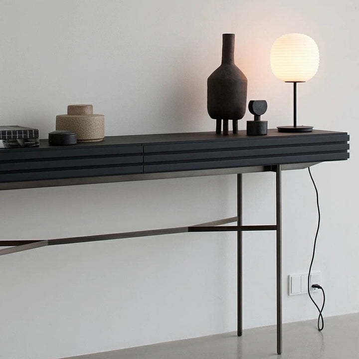 STRIA Modern Solid Wood Console Table