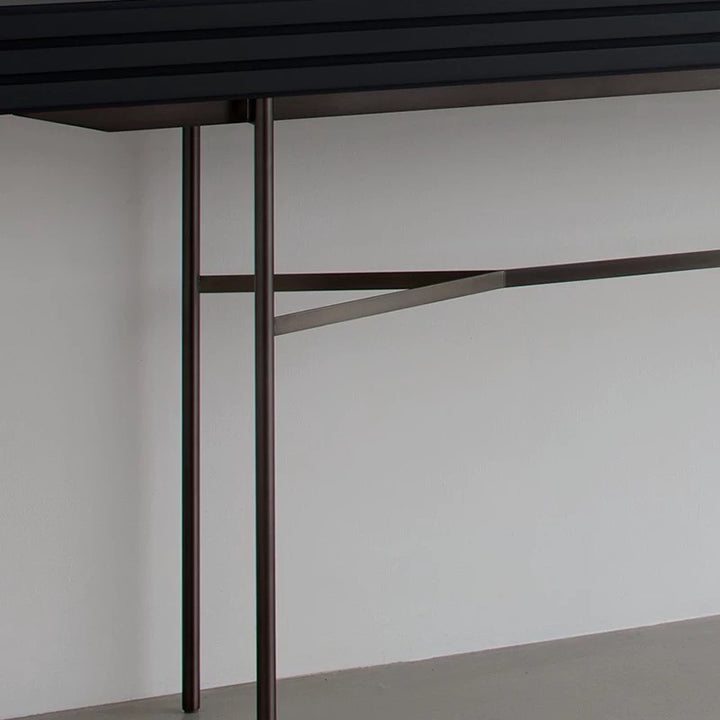 STRIA Modern Solid Wood Console Table