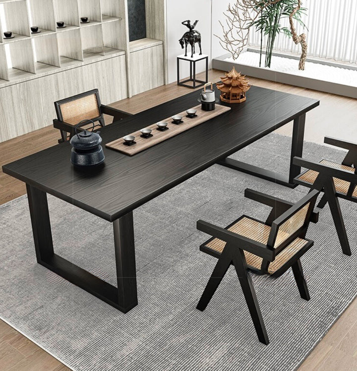 AIDAN Solid Wood Dining Table