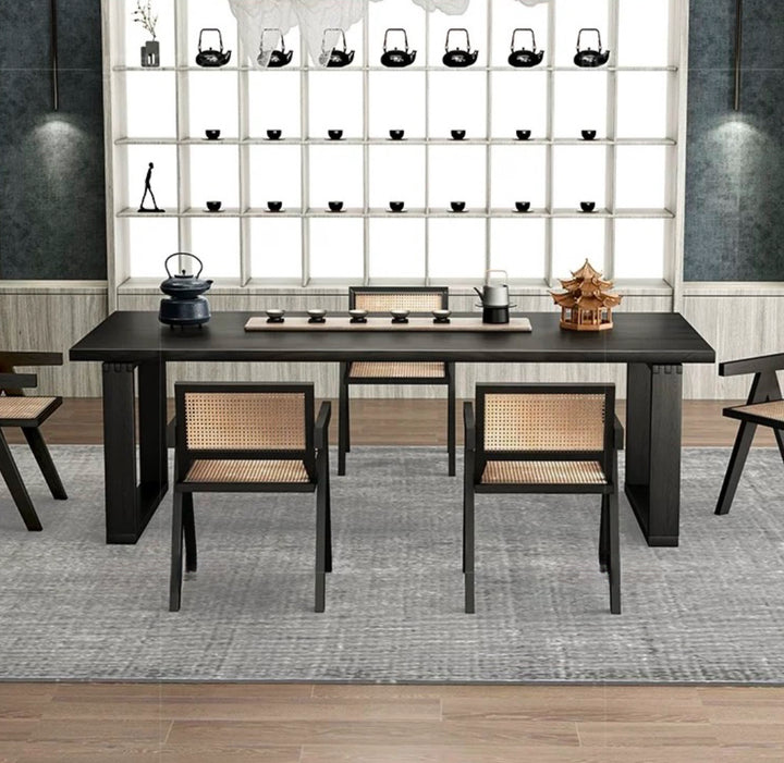 AIDAN Solid Wood Dining Table