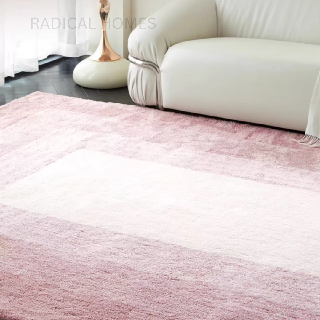 KEEN Modern Fluffy Soft Rug - Radical Homes Singapore