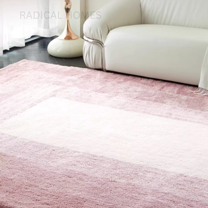 KEEN Modern Fluffy Soft Rug - Radical Homes Singapore