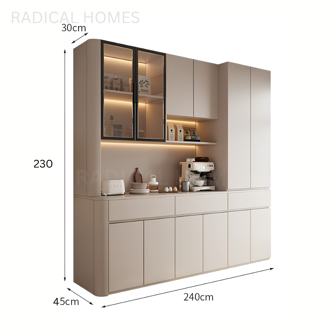 NUCUM Modern Full Height Kitchen Cabinet