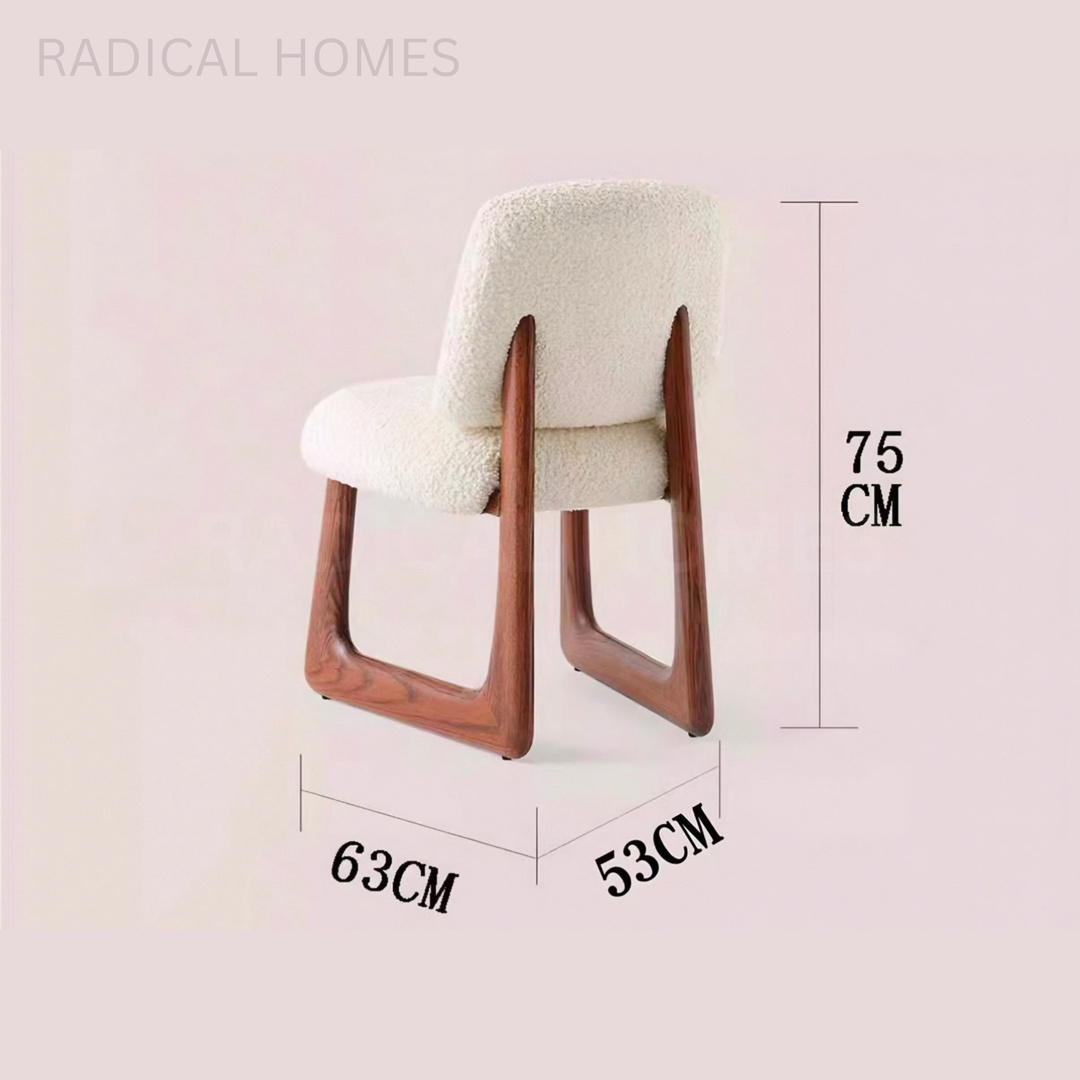 RENEE Modern Solid Wood Dining Chair