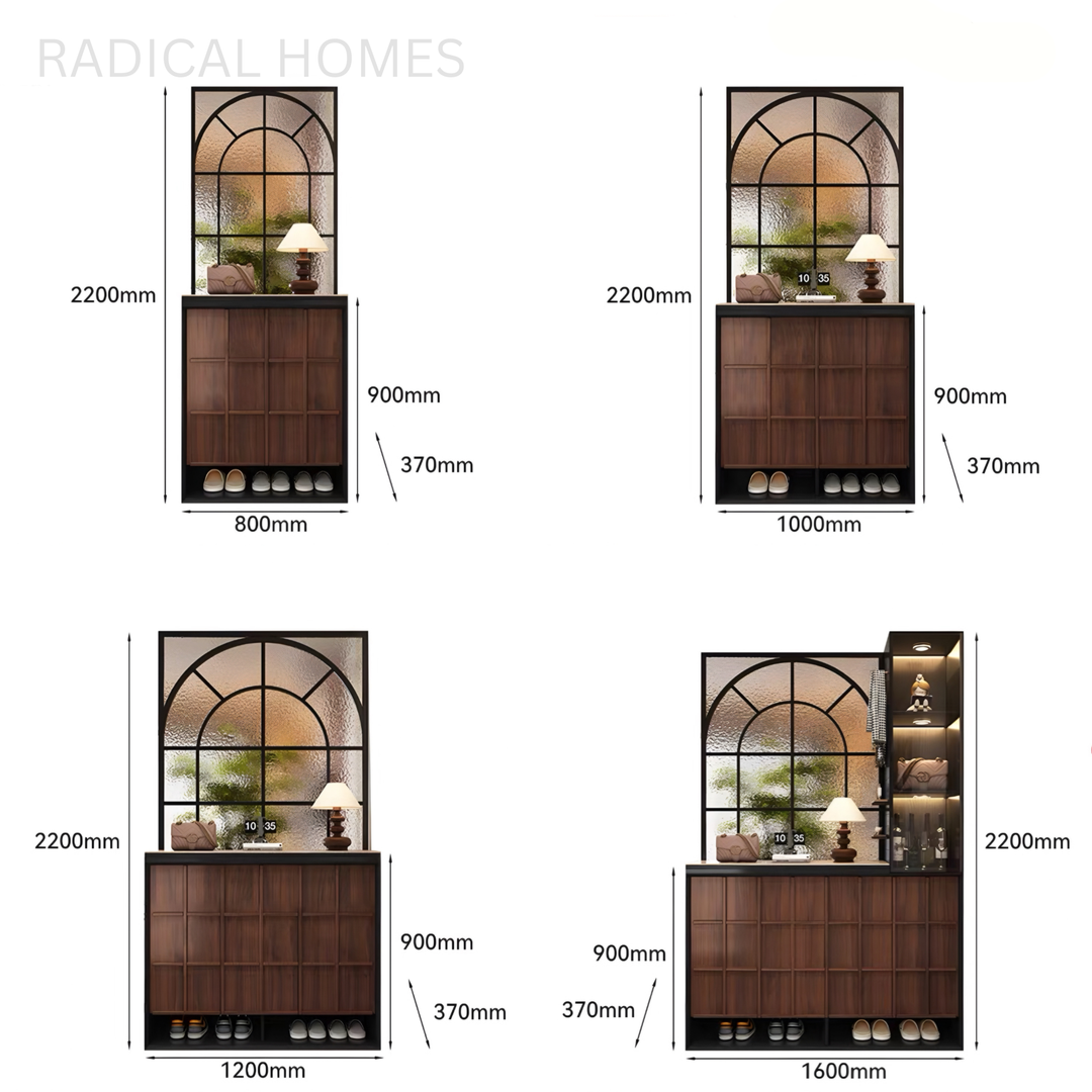 GENOA Modern Entryway Partition Shoe Cabinet