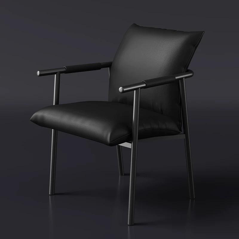 LORENZO Modern Leather Dining Chair - Radical Homes Singapore