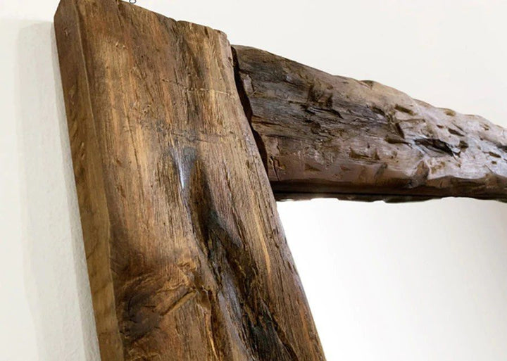ACOVE Rustic Heavy Standing Mirror
