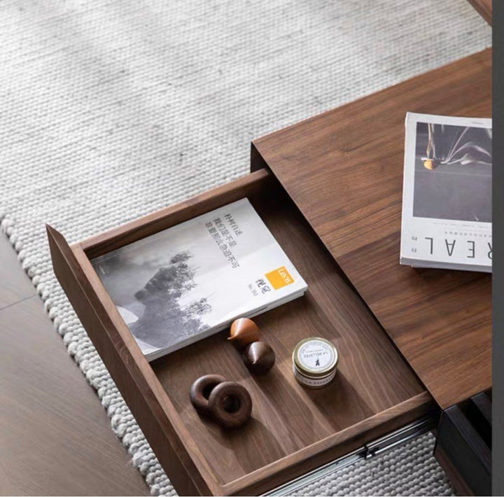ACRA Modern Wood Coffee Table