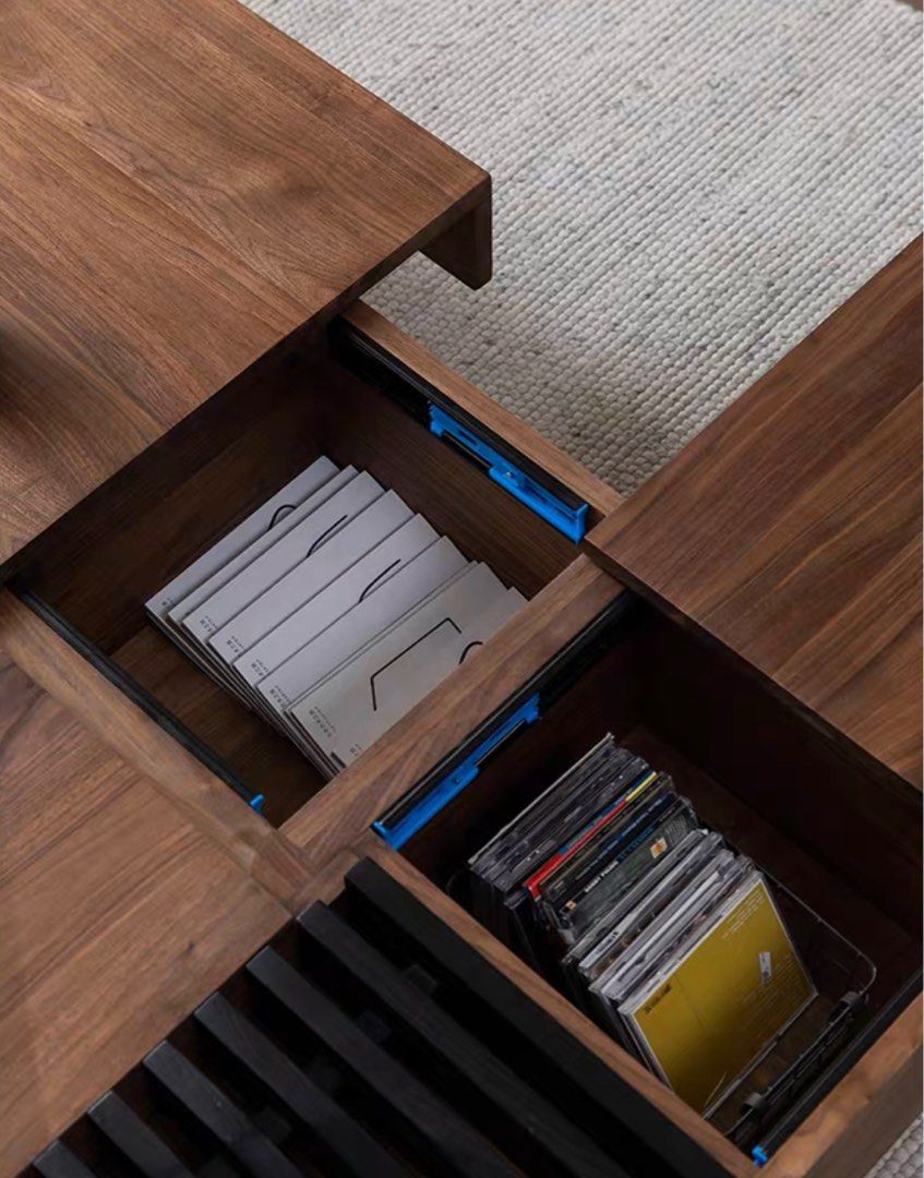 ACRA Modern Wood Coffee Table