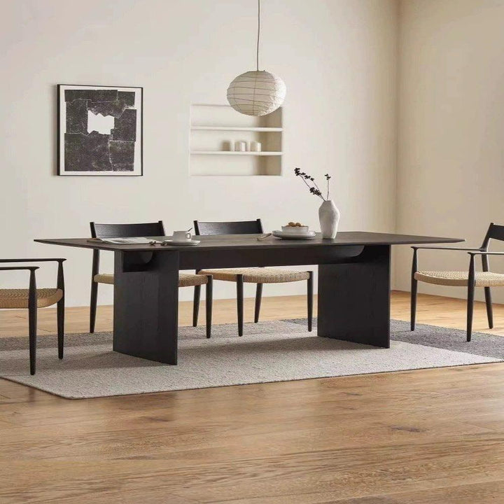 ANJO Modern Solid Wood Dining Table