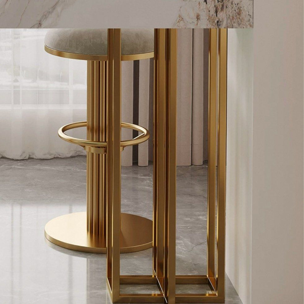 ADURE Modern Sintered Stone Bar Table