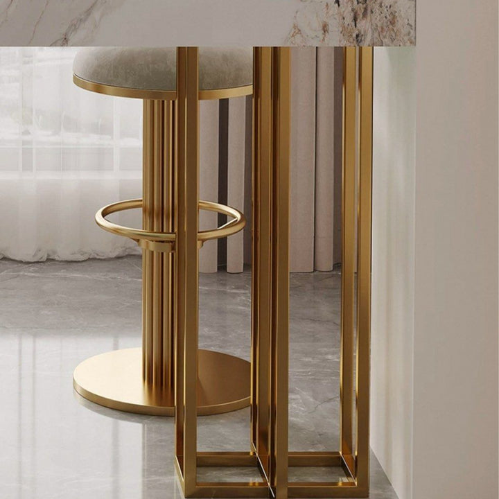 ADURE Modern Sintered Stone Bar Table