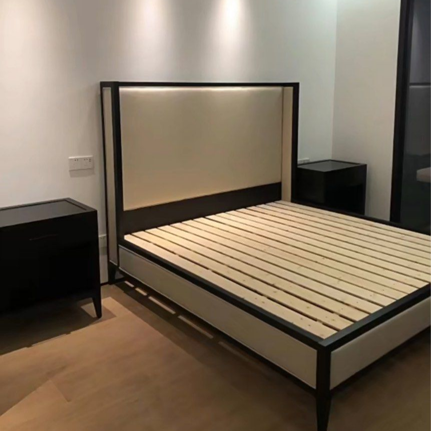 AELE Modern Solid Wood Bedframe