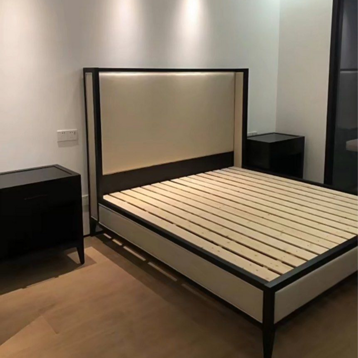 AELE Modern Solid Wood Bedframe