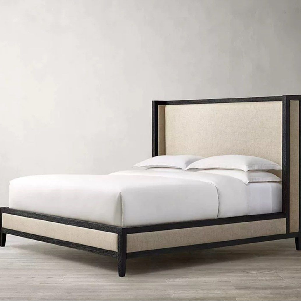 AELE Modern Solid Wood Bedframe