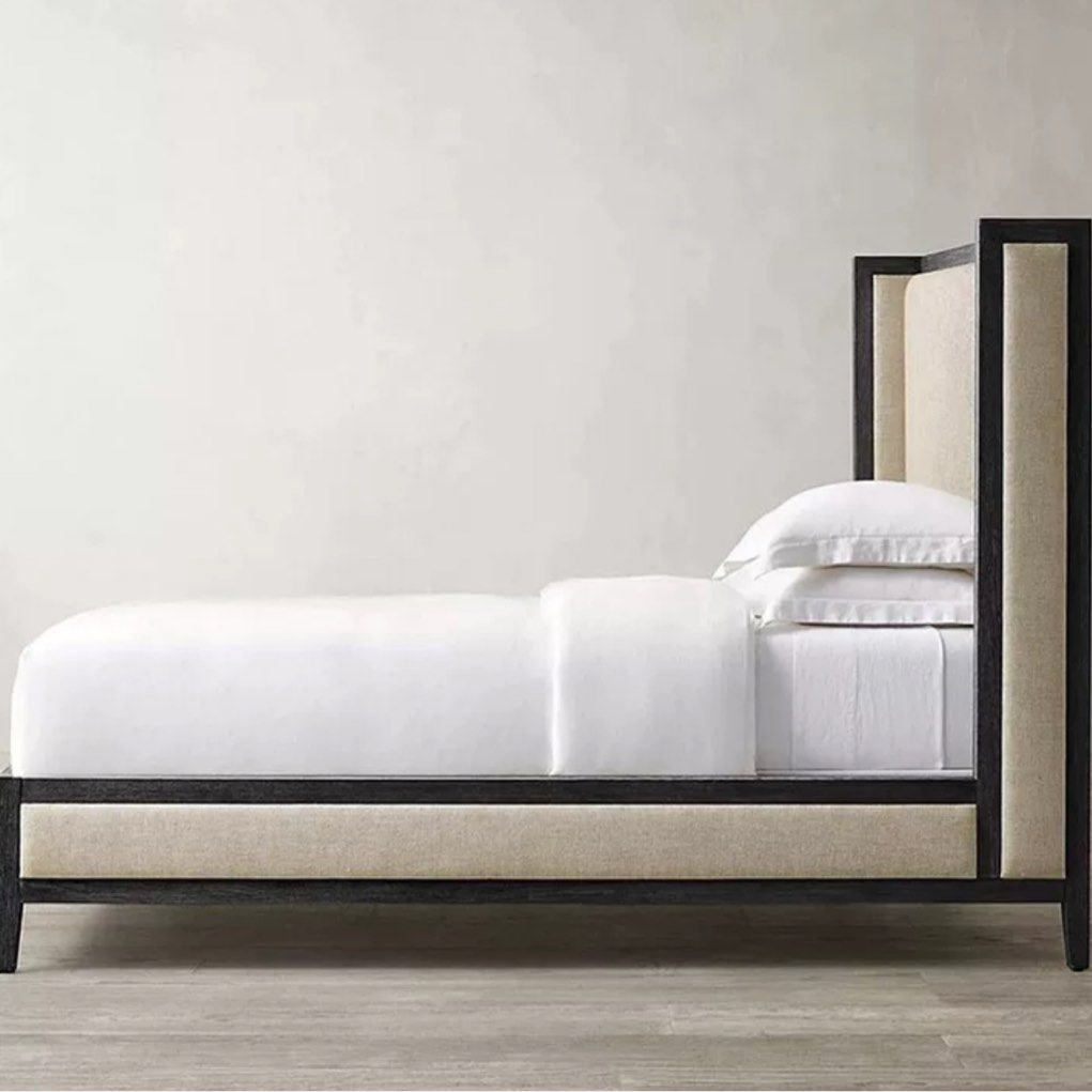 AELE Modern Solid Wood Bedframe