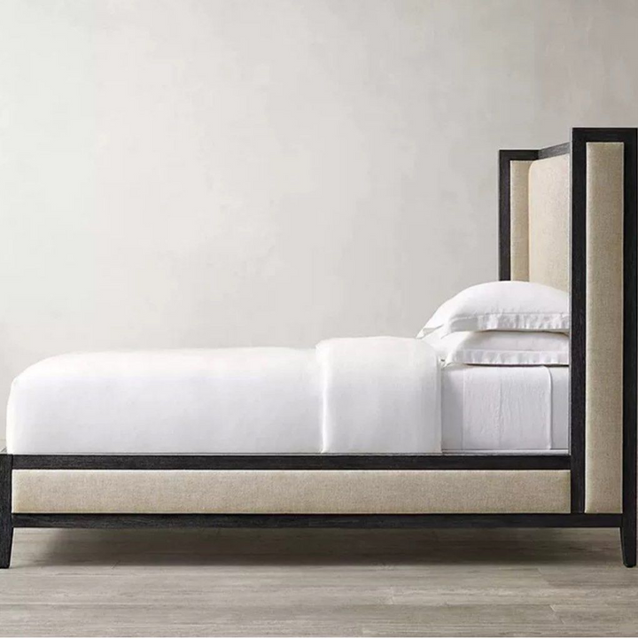 AELE Modern Solid Wood Bedframe