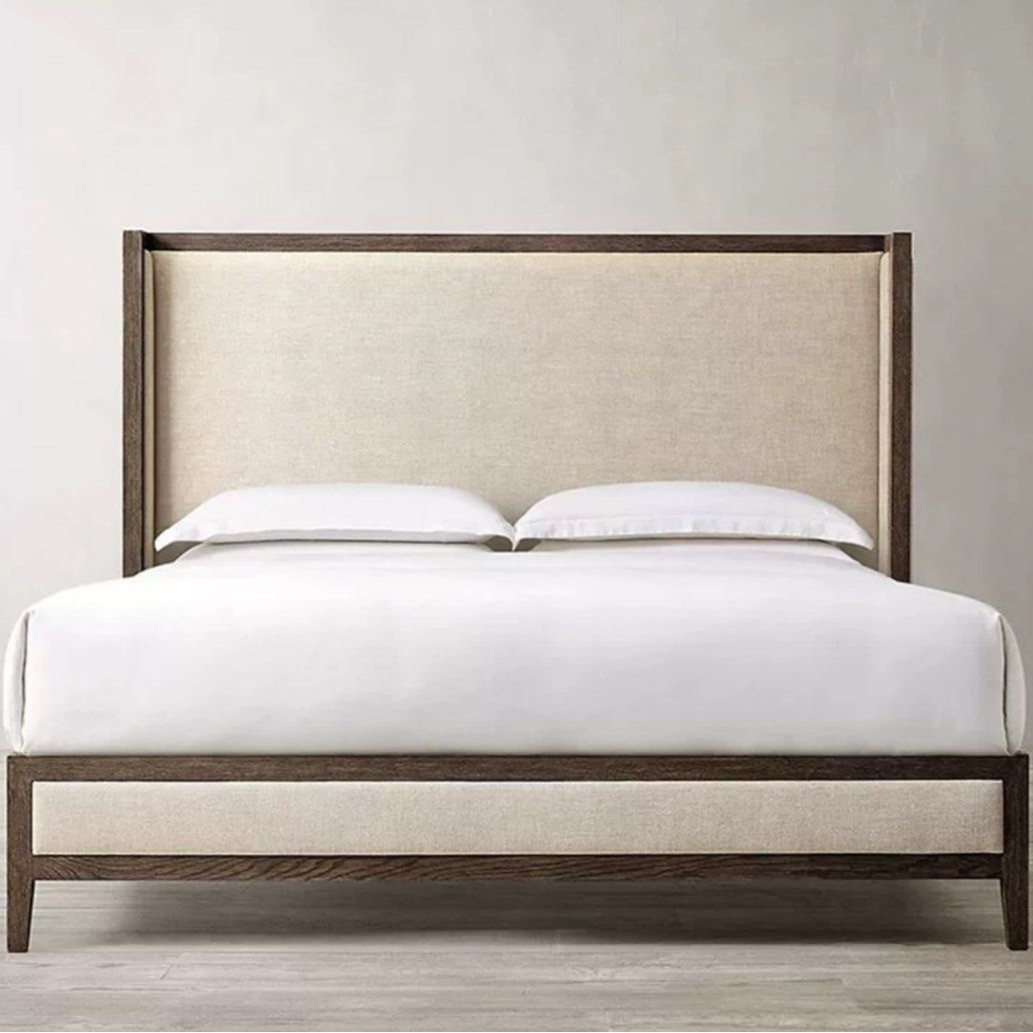 AELE Modern Solid Wood Bedframe